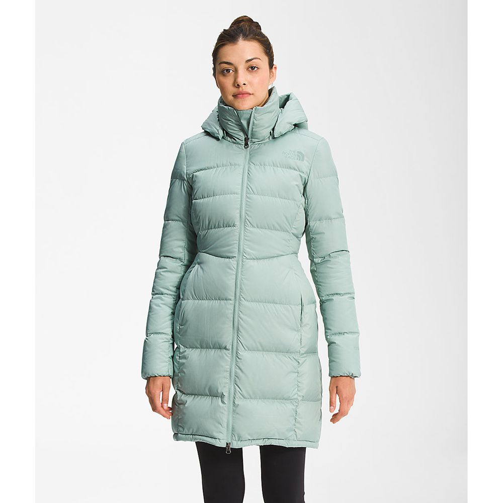 The North Face Parka Womens Australia - The North Face Metropolis Green (QUP-981047)